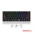 Gaming πληκτρολόγιο - Redragon K530W RGB Draconic Pro White (Custom Brown)