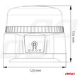 03932/AM ΦΑΡΟΣ 12/24V ΠΟΡΤΟΚΑΛΙ 36 LED ΜΑΓΝΗΤΙΚΟΣ ΕΠΑΝΑΦΟΡΤΙΖΟΜΕΝΟΣ ΑΣΥΡΜΑΤΟΣ ΜΕ REMOTE CONTROL 123x110mm ΑΜΙΟ - 1 ΤΕΜ.
