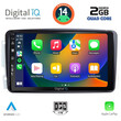 DIGITAL IQ BXC 3401_CPAA (9inc) MULTIMEDIA TABLET for MERCEDES CLK (W209) mod. 2000-2004