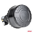 04107/AM ΦΑΡΟΣ ΦΙΜΕ HEAVY DUTY W28P 12/24V 16LED ΕΛΑΣΤΙΚΟΣ ΒΙΔΩΤΟΣ ΠΟΡΤΟΚΑΛΙ Υ169mm Φ110mm AMIO - 1 τεμ.