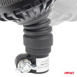 04107/AM ΦΑΡΟΣ ΦΙΜΕ HEAVY DUTY W28P 12/24V 16LED ΕΛΑΣΤΙΚΟΣ ΒΙΔΩΤΟΣ ΠΟΡΤΟΚΑΛΙ Υ169mm Φ110mm AMIO - 1 τεμ.