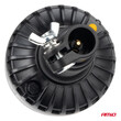 04107/AM ΦΑΡΟΣ ΦΙΜΕ HEAVY DUTY W28P 12/24V 16LED ΕΛΑΣΤΙΚΟΣ ΒΙΔΩΤΟΣ ΠΟΡΤΟΚΑΛΙ Υ169mm Φ110mm AMIO - 1 τεμ.