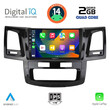 DIGITAL IQ BXC 3720_CPAA (9inc) MULTIMEDIA TABLET for TOYOTA HILUX mod. 2005-2016