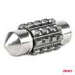 04235/AM ΛΑΜΠΑΚΙΑ ΠΛΑΦΟΝΙΕΡΑΣ 31mm 12/24V C5W 5500K 12xSMD 2016 CAN-BUS FESTOON (ΛΕΥΚΟ) ΑΜΙΟ - 2 ΤΕΜ.