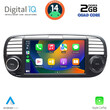 DIGITAL IQ ZSD 265_CPA (7" DECK) MULTIMEDIA SYSTEM for FIAT 500 mod. 2007-2015