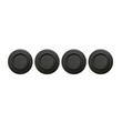 L0206.4 ΠΡΟΣΤΑΤΕΥΤΙΚΑ ΓΙΑ ΚΛΕΙΣΙΜΟ ΠΟΡΤΑΣ Φ26x8mm ΣΙΛΙΚΟΝΗΣ ΣΤΡΟΓΓΥΛΑ ΜΑΥΡΑ LAMPA - 4 ΤΕΜ.