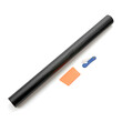 L0296.9 ΦΙΛΜ CARBON-LOOK ΕΣΩΤΕΡΙΚΗΣ & ΕΞΩΤΕΡΙΚΗΣ ΧΡΗΣΗΣ ΜΑΤ 4D 35x50cm LAMPA - 1 ΤΕΜ.