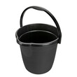L3738.8 ΚΟΥΒΑΣ ΠΛΑΣΤΙΚΟΣ ΜΕ ΧΕΡΟΥΛΙ BUCKY 10L ΜΑΥΡΟΣ LAMPA - 1 ΤΕΜ.
