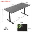 Γραφείο - Eureka Ergonomic® ERK-IOD-60B-V4 152.4x66x77εκ.