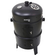BORMANN ELITE BBQ1970 BORMANN Elite BBQ1970 Ψησταριά Κάρβουνου/Καπνιστήριο 2 σε 1 με Ρόδες