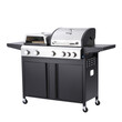 BORMANN ELITE BBQ5060 BORMANN Elite BBQ5060 Ψησταριά Υγραερίου 3 σε 1 Combo Grill