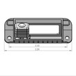 Hifimax Industrial Limited  Κάμερα οπιθοπορείας Mercedes C W204 C180 C200 C260 S400L S600L C300 '13-'14   RS.841