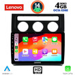 LENOVO SSX 9767_CPA CLIMA (10inc) MULTIMEDIA TABLET for VW TOURAN mod. 2003-2010