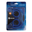 MELICONI MYSOUND SPEAK SMART FLUO BLUE-BLACK ON-EAR STEREO HEADSET (WITH MICROPH