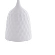 Βοηθητικό τραπέζι Kousien Inart λευκό sintered stone Φ50x60εκ