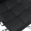 Καρέκλα γραφείου Buleco pakoworld pu σε μαύρη απόχρωση 56x46x74-86εκ