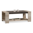 Τραπέζι σαλονιού OLYMPUS pakoworld χρώμα castillo-toro 110x51x42,5εκ