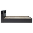 Κρεβάτι διπλό OLYMPUS pakoworld χρώμα wenge 160x200εκ