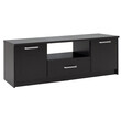 Έπιπλο τηλεόρασης OLYMPUS pakoworld χρώμα wenge 144x39x50,5εκ