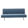 Καναπές-κρεβάτι Travis pakoworld 3θέσιος με ύφασμα ανοικτό μπλε 175x83x74εκ