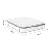 Στρώμα Utopia pakoworld pocket spring με ανώστρωμα 30-32cm 160x200εκ