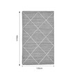 Χαλί Strike Inart μπεζ-εκρού γιούτα 120x180x1εκ Χαλί Strike Inart μπεζ-εκρού γιούτα 120x180x1εκ