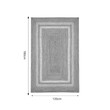 Χαλί Mazir Inart μπεζ-εκρού γιούτα 120x180x1εκ Χαλί Mazir Inart μπεζ-εκρού γιούτα 120x180x1εκ