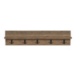 Κρεμάστρα τοίχου Esform pakoworld oak μελαμίνης 80x11x18εκ