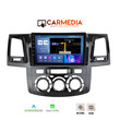 CARMEDIA CM409-13 TABLET 9'' OEM TOYOTA HILUX 2005-2011 A/C-CLIMA