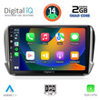 DIGITAL IQ BXC 3508_CPAA (10inc) MULTIMEDIA TABLET for PEUGEOT 208-2008 mod. 2012-2021