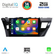 DIGITAL IQ BXC 3714_CPAA (10inc) MULTIMEDIA TABLET for TOYOTA COROLLA mod. 2013-2016