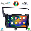 DIGITAL IQ BXC 3747_CPAA (10inc) MULTIMEDIA TABLET for VW GOLF 7 mod. 2013-2020