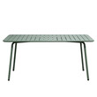 BRIO Slat Τραπέζι-Pro Κήπου - Βεράντας, Μέταλλο Βαφή Sandy Green 5635C
