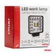 04202/AM ΠΡΟΒΟΛΕΑΣ ΕΡΓΑΣΙΑΣ ΤΕΤΡΑΓΩΝΟΣ LED 96W 9-36V 8.000lm 6.500K AWL61 AMIO - 1 ΤΕΜ.