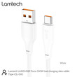 LAMTECH HIGH POWER CABLE USB TO TYPE-C 1M 100W WHITE