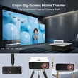 VOLTO HOME PROJECTOR 1080P ANSI 450 WIFI BT ANDROID 9 AUTO FOCUS
