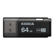 KIOXIA USB 3.2 FLASH STICK 64GB HAYABUSA BLACK U301