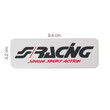SRCRM ΜΕΤΑΛΛΙΚΟ ΑΥΤΟΚΟΛΛΗΤΟ LOGO ''SIMONI RACING'' ΑΛΟΥΜΙΝΙΟΥ 94x32mm SIMONI RACING - 1ΤΕΜ.