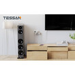 TESSAN 6 IN 1 WALL SOCKET 3xSCHUKO, 2xUSB, 1xTYPE-C
