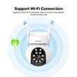 SRIHOME WATERPROOF WIFI PTZ IP CAMERA 5MP HD