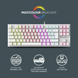 ARMAGGEDDON MECHANICAL KEYBOARD MKA-2C NEO WHITE TACTILE BROWN SWITCH