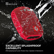 SONICGEAR PORTABLE WIRELESS SPEAKER BT5.3 SONICGO BIKECLIPZ BRILLIANT RED