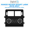 DIQ FZ 5012 REAR SEATS CLIMATE CONTROL PANEL for RANGE ROVER SPORT L494 mod. 2013-2017