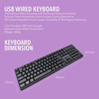 ALCATROZ SILENT KEYBOARD KB1000 BLACK