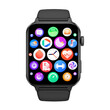 BLACKVIEW BT UNISEX SPORT WATCH IP68 BLACK