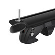 14660/MB ΜΠΑΡΕΣ ΟΡΟΦΗΣ ΑΛΟΥΜΙΝΙΟΥ FENDER 118 cm ΣΕ ΜΑΥΡΟ ΧΡΩΜΑ ΓΙΑ ΟΡΟΦΗ ΜΕ STANDARD / RAISED RAILS MENABO - 2 ΤΕΜ.