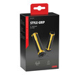 9175.2-LM ΧΕΡΟΥΛΙΑ MOTO STYLE GRIP ΜΑΥΡΟ/ΧΡΥΣΟ ΧΡΩΜΑ 22mm+25mm 12cm LAMPA - 2 τεμ.