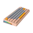 ARMAGGEDDON TRIMODE MECH RGB KEYBOARD LINEAR 63KEYS GMK-100 AUTUMN