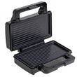 ADLER 2-IN-1 SANDWICH MAKER 1400W BLACK/SILVER