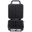 ADLER WAFFLE MAKER 1800W BLACK/SILVER